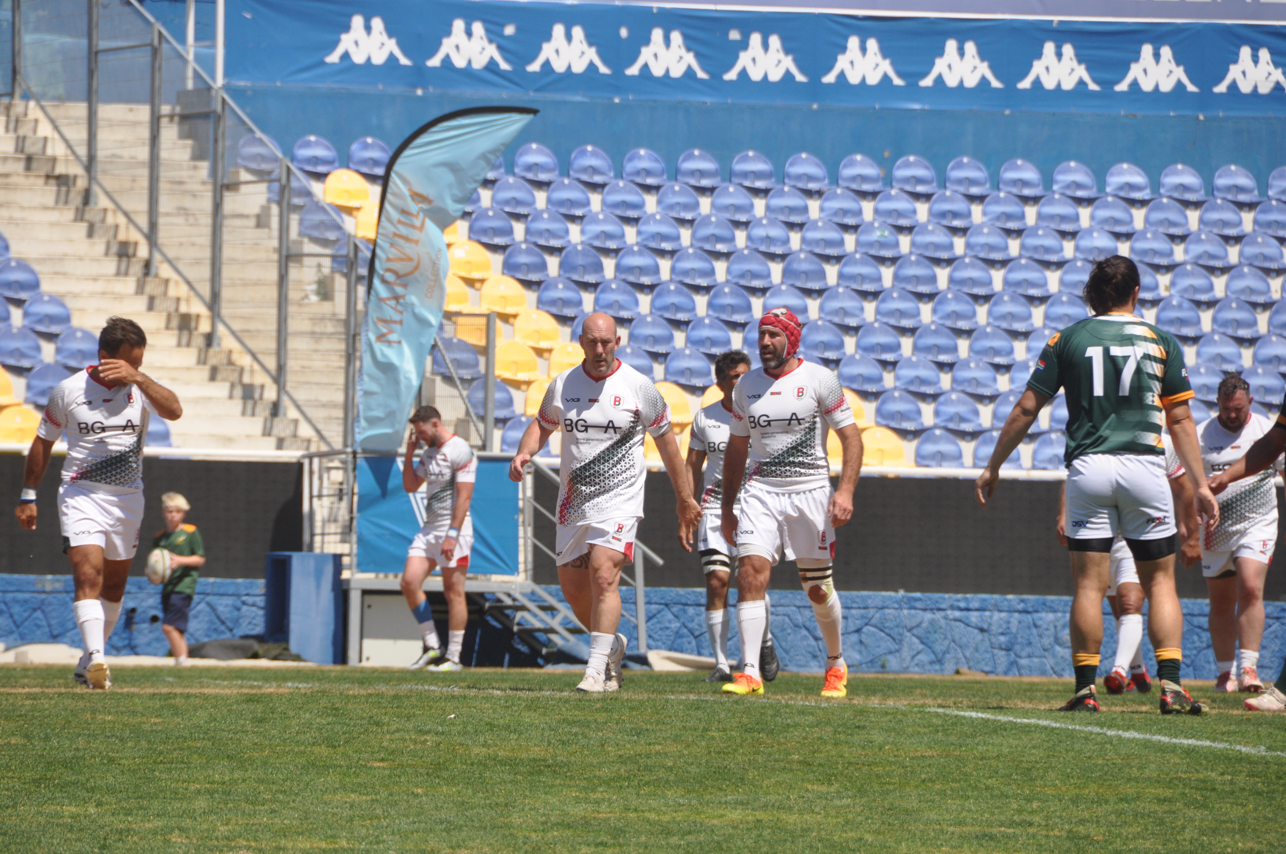 Post-match celebration